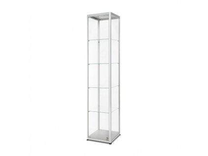 Skleněná prodejní vitrína - VR2-400 LED