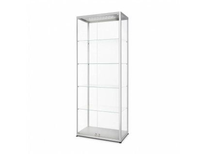 Skleněná prodejní vitrína - VR2-800F LED