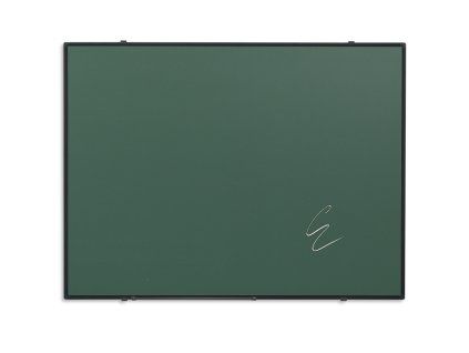 Zelená keramická tabule Softline v černém rámu