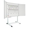 Pojízdný stojan pro křídlové tabule RC 150×120 cm a větší