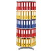 Archivační skříň otočná - 5 pater - šedá