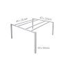 Zdvojená pracovní plocha UNI