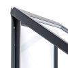 Venkovní vitrína SCTE Slim - otevírání